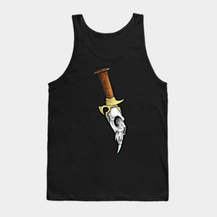 Skull Blade Tank Top